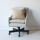 Slipcovered Swivel Desk Chair - elsie green - furniture