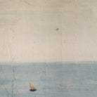 Small Figures on Sandy Beach Oil Painting - elsie green - art