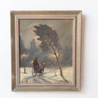 Snowy Scene in Central Park | Bela de Tirefort - elsie green - art