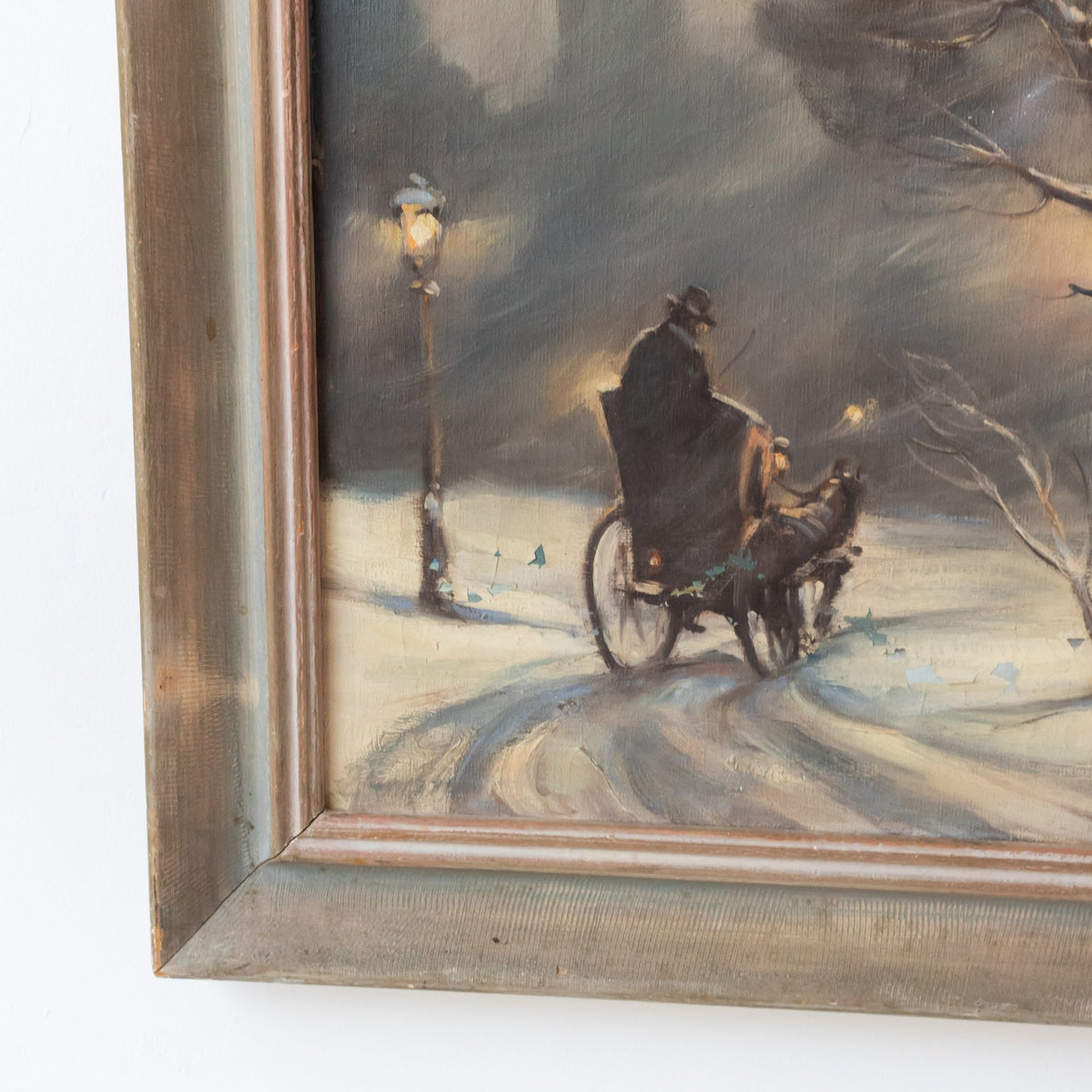 Snowy Scene in Central Park | Bela de Tirefort - elsie green - art