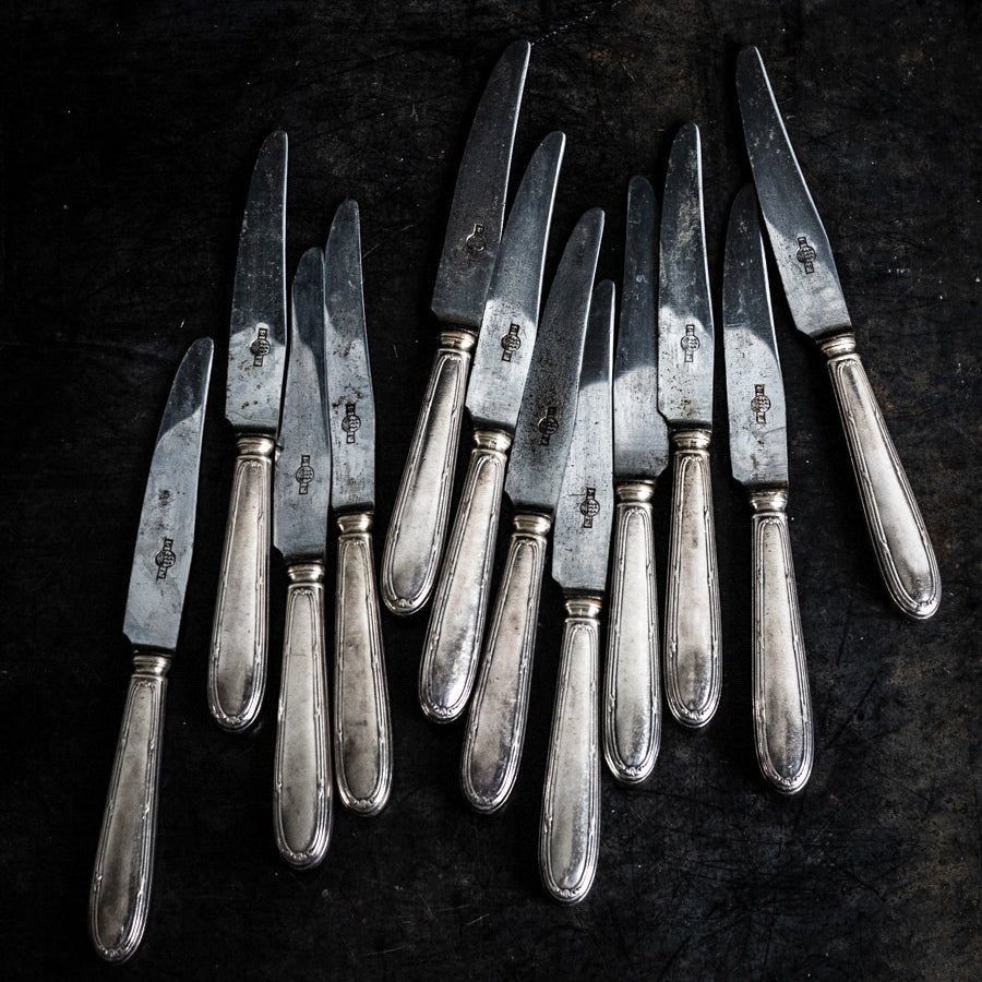 Societé Francais Butter Knife Set of 12 - elsie green - The French Kitchen