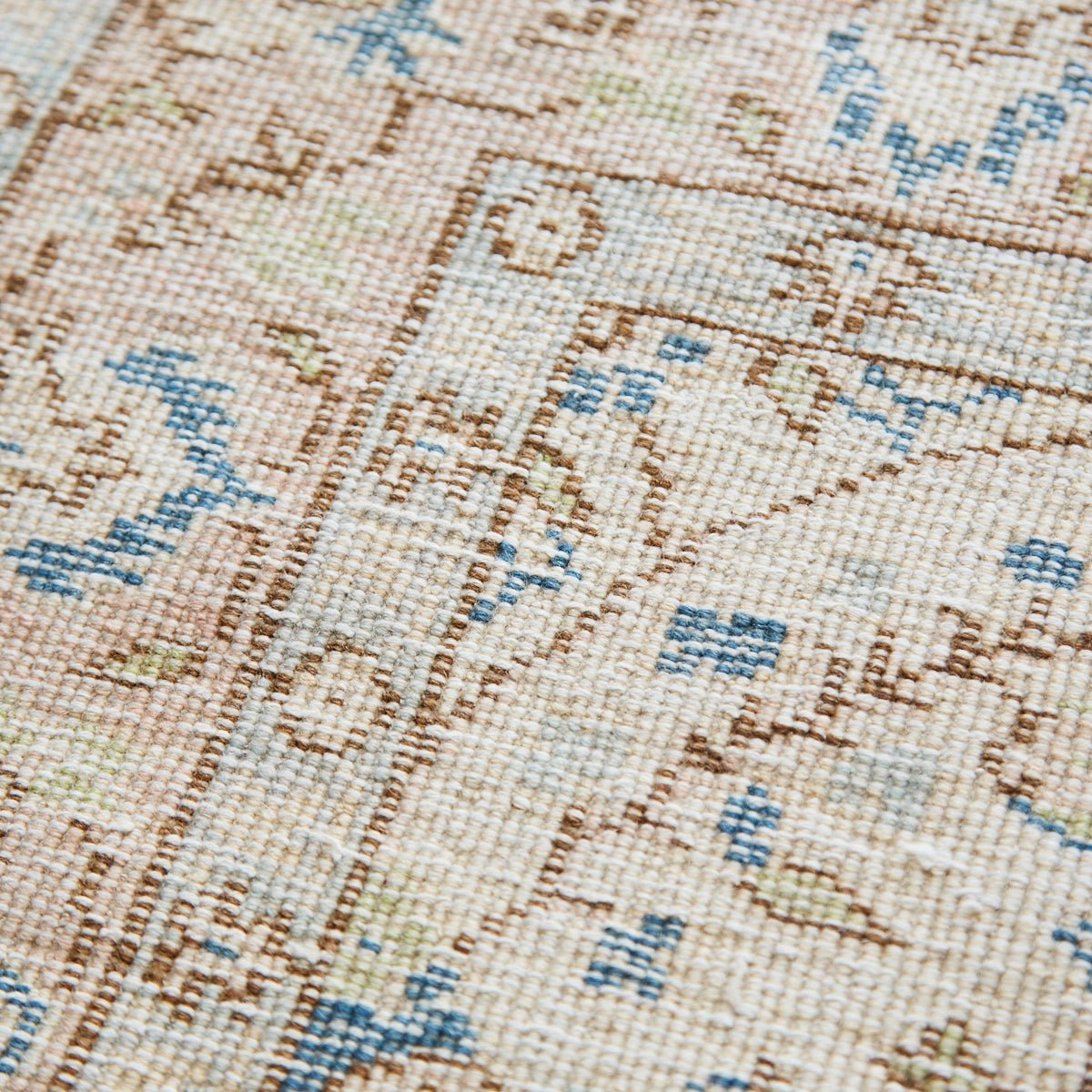 Soissons Vintage Rug | 3'10" x 6'7" - elsie green - textiles