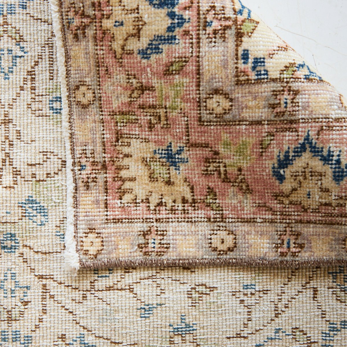 Soissons Vintage Rug | 3'10" x 6'7" - elsie green - textiles