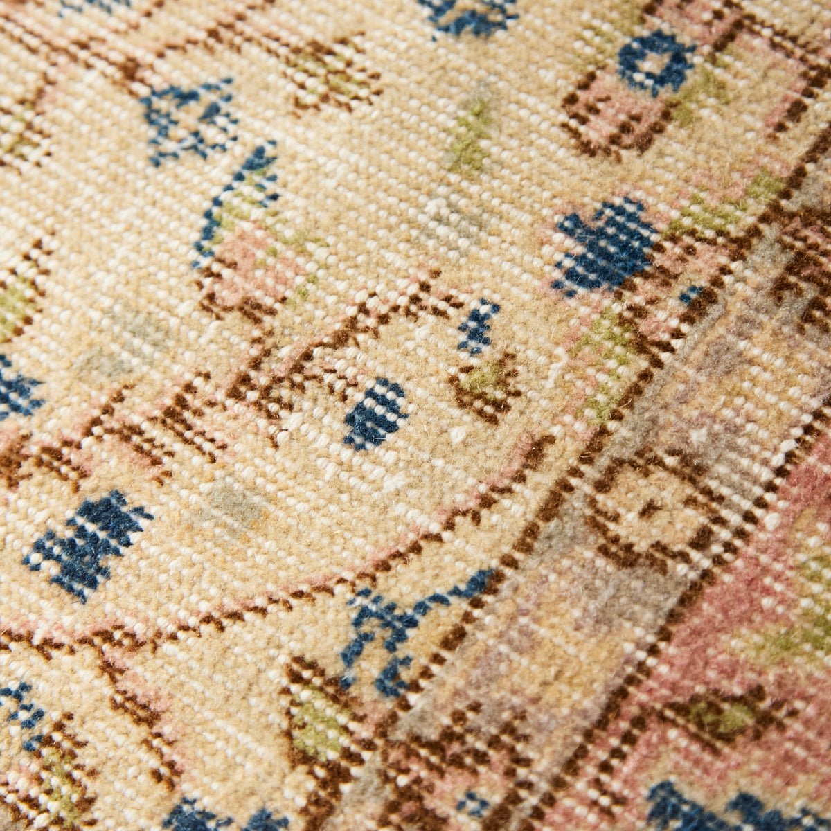 Soissons Vintage Rug | 3'10" x 6'7" - elsie green - textiles