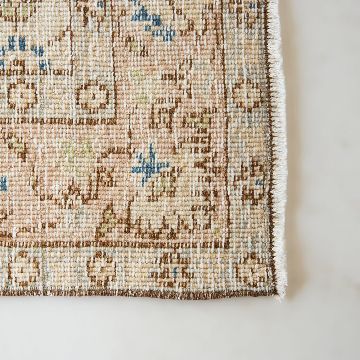 Soissons Vintage Rug | 3'10" x 6'7" - elsie green - textiles