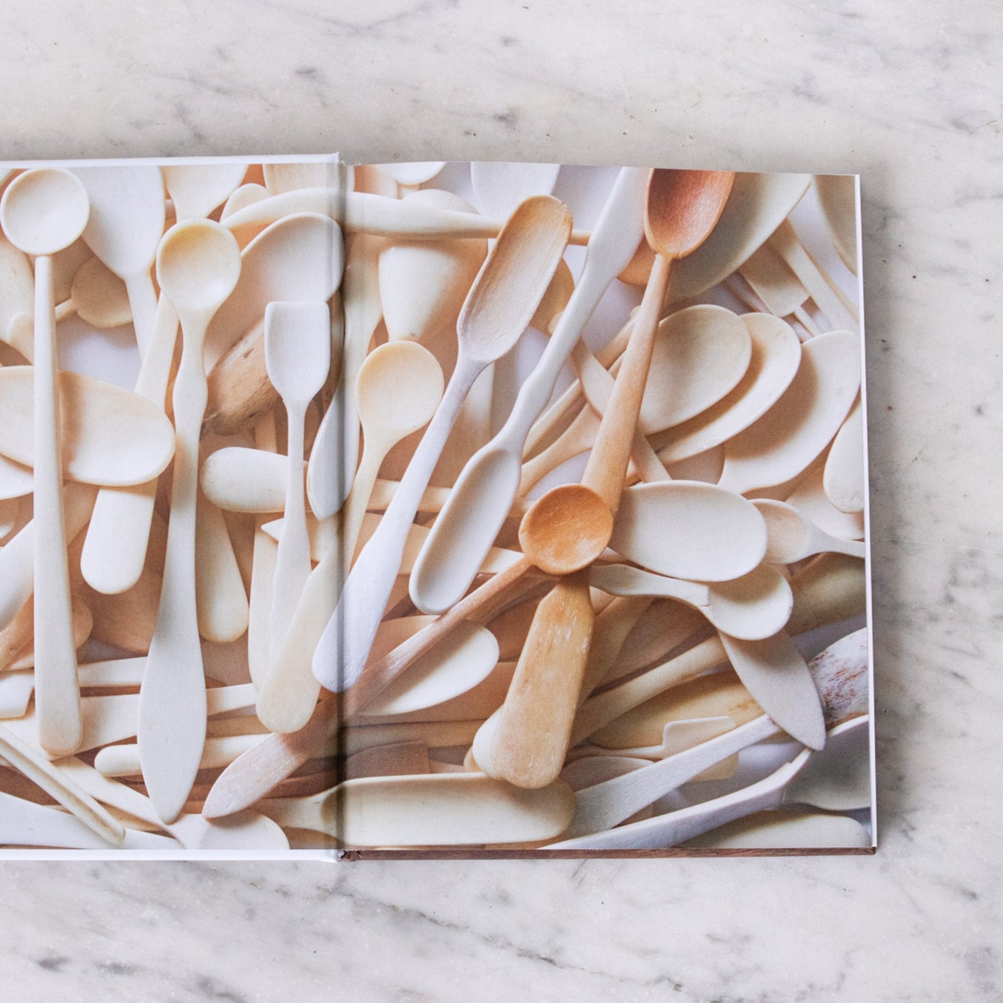 Spoon Book & Stoneware Spoon - elsie green - the french kitchen