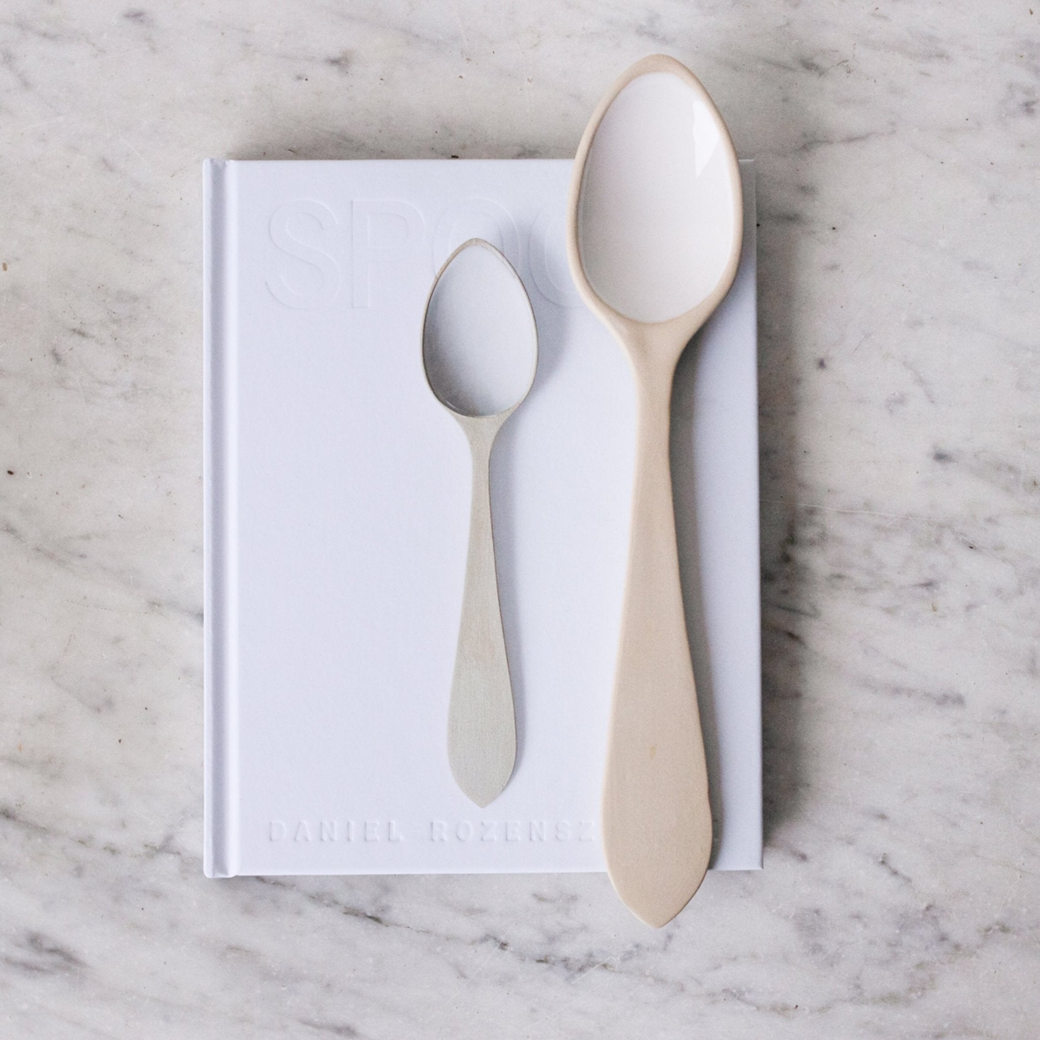 Spoon Book & Stoneware Spoon - elsie green - the french kitchen