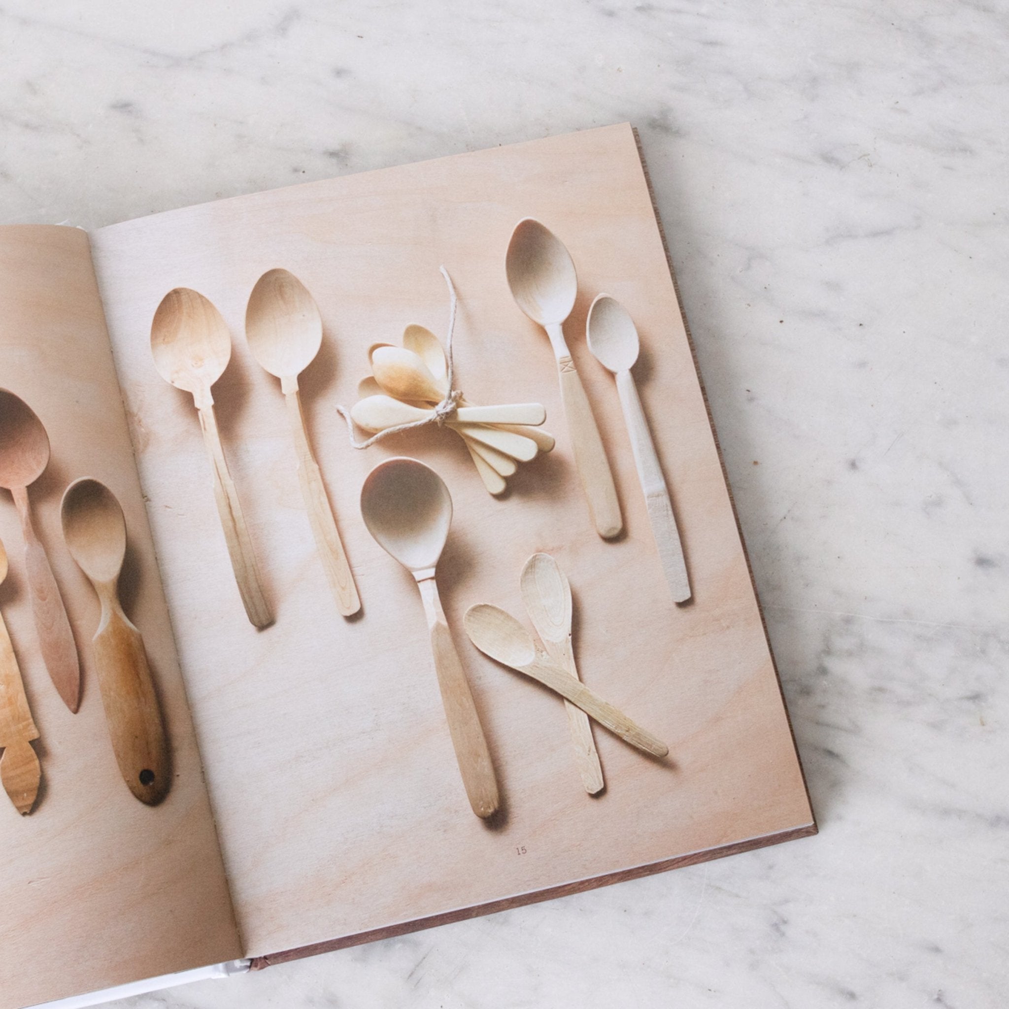 Spoon Book & Stoneware Spoon - elsie green - the french kitchen