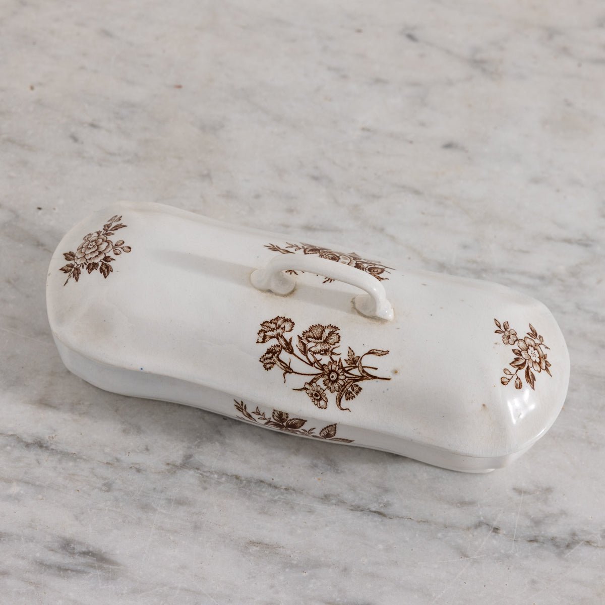 St. Amand Transferware Shaving Box - elsie green - the french kitchen