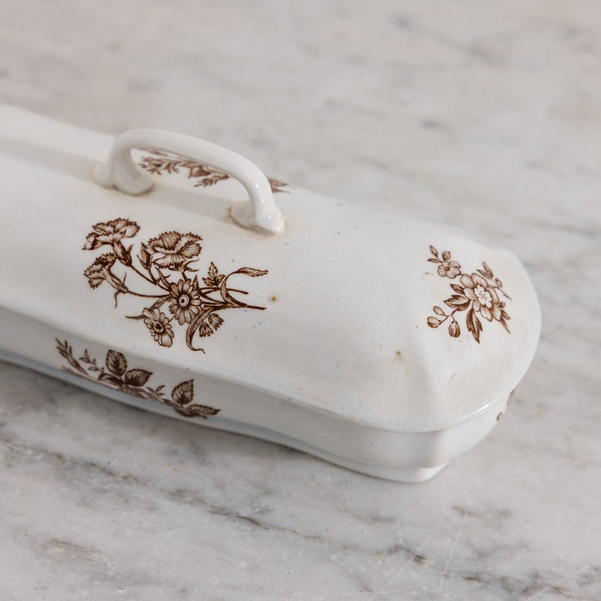 St. Amand Transferware Shaving Box - elsie green - the french kitchen