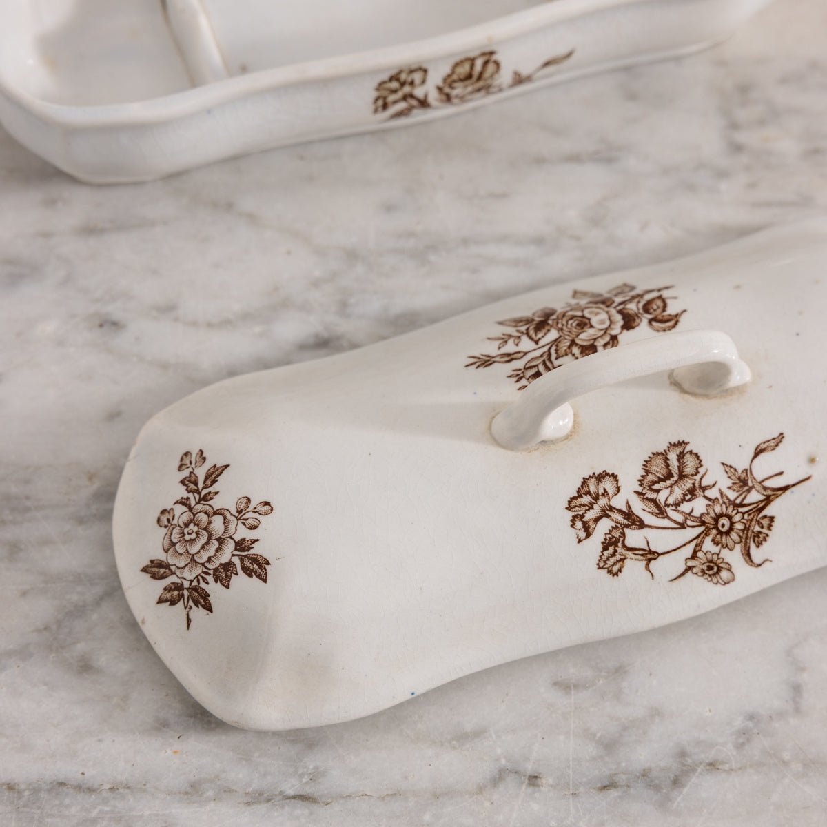St. Amand Transferware Shaving Box - elsie green - the french kitchen