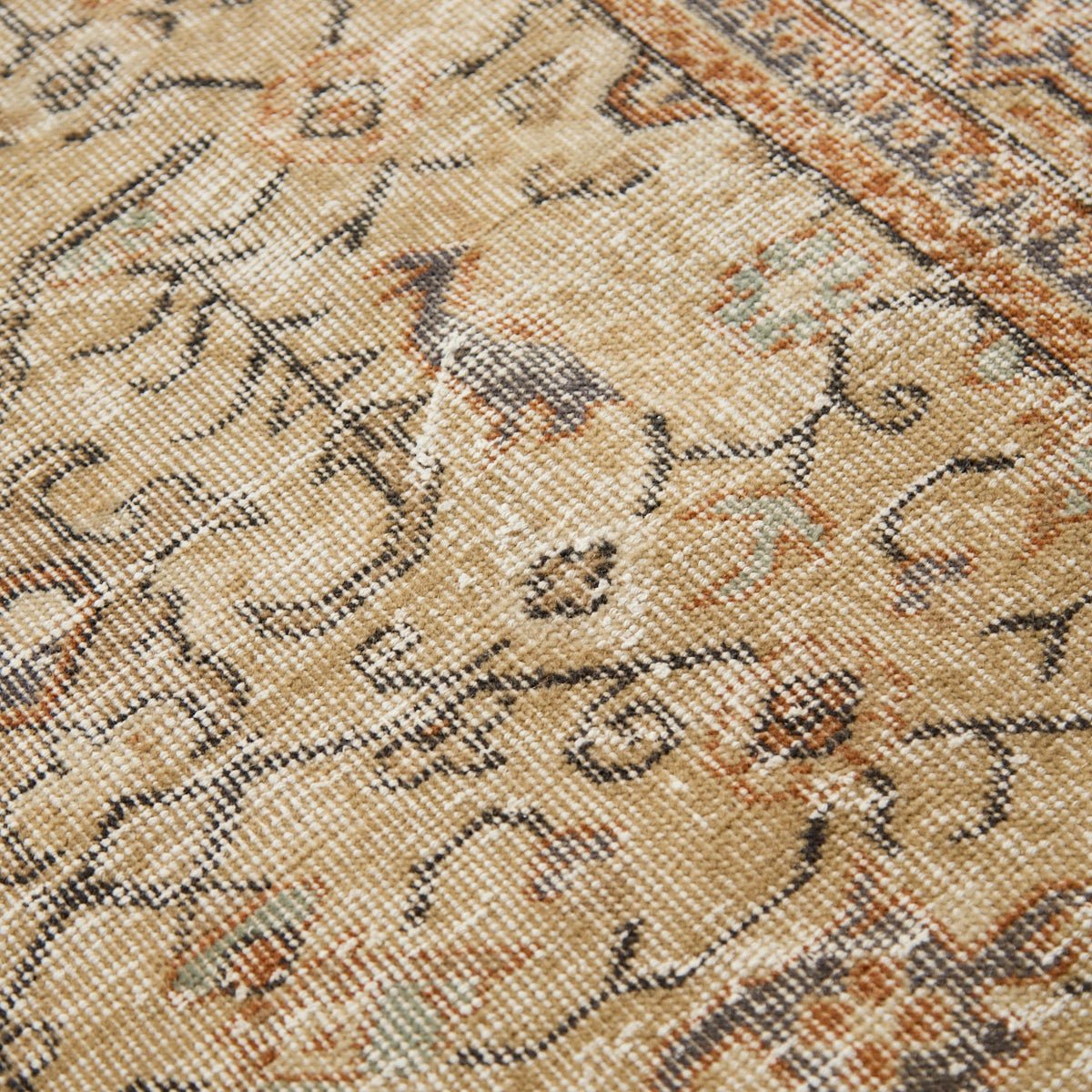 St. Etienne Vintage Rug | 7'11" x 11'2" - elsie green - textiles