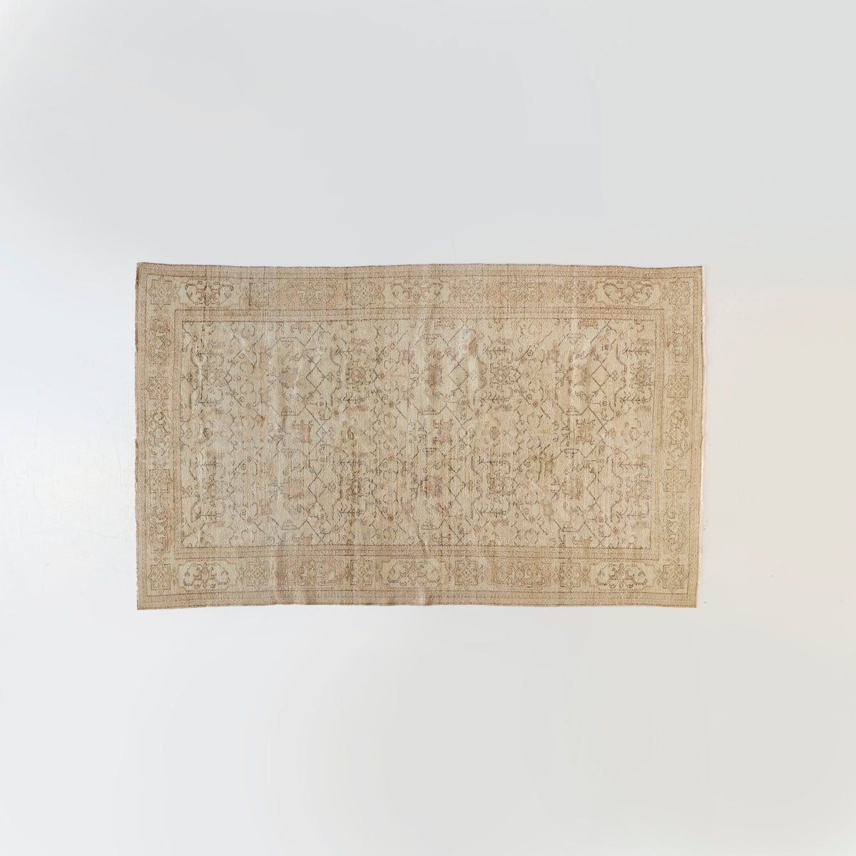 St. Etienne Vintage Rug | 7'11" x 11'2" - elsie green - textiles