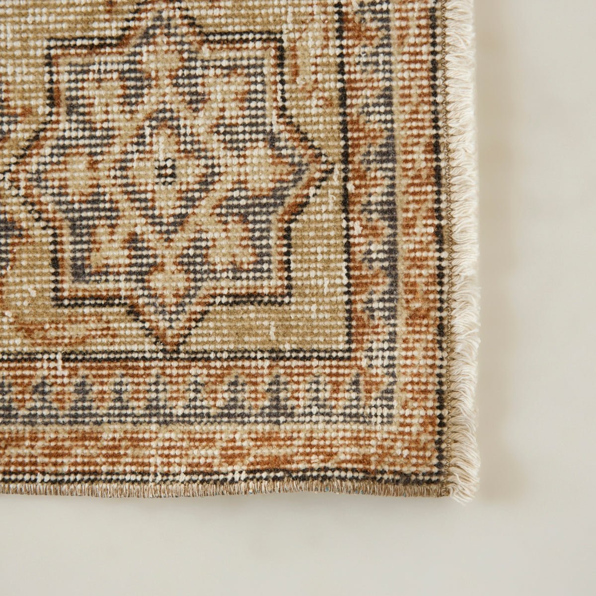 St. Etienne Vintage Rug | 7'11" x 11'2" - elsie green - textiles