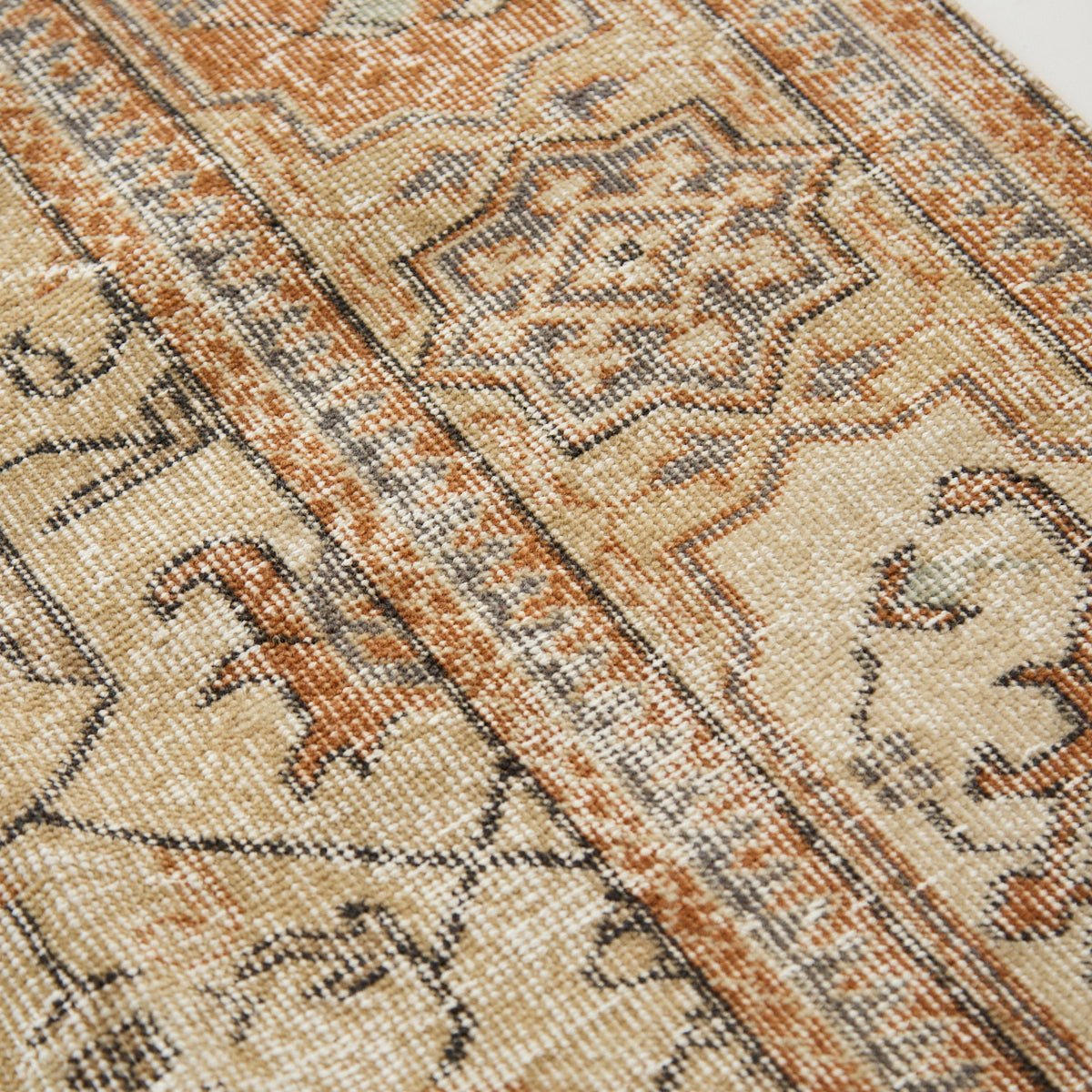 St. Etienne Vintage Rug | 7'11" x 11'2" - elsie green - textiles