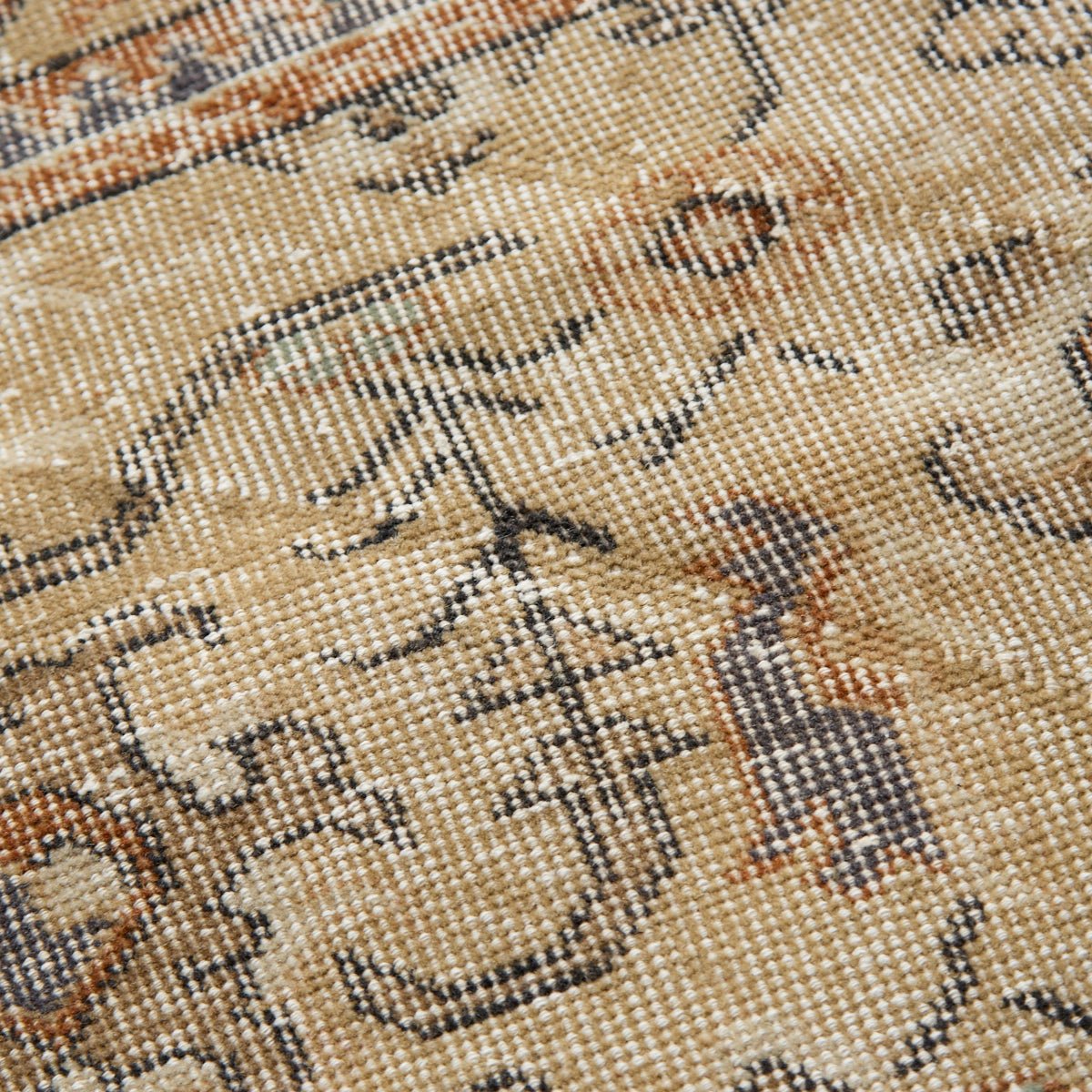 St. Etienne Vintage Rug | 7'11" x 11'2" - elsie green - textiles