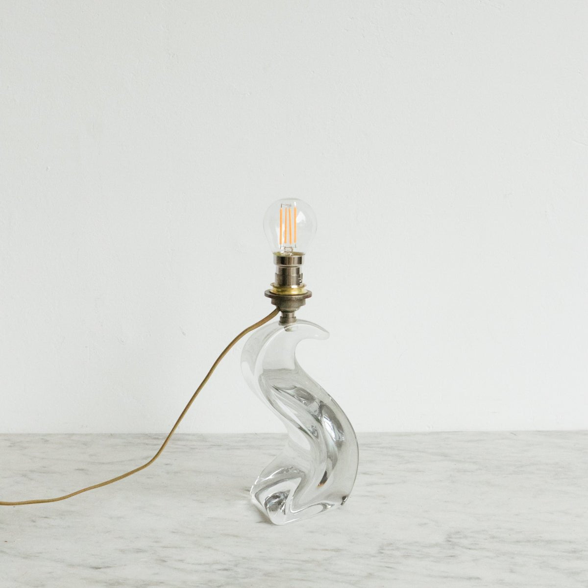 St. Louis Crystal Accent Lamp - elsie green - Decor