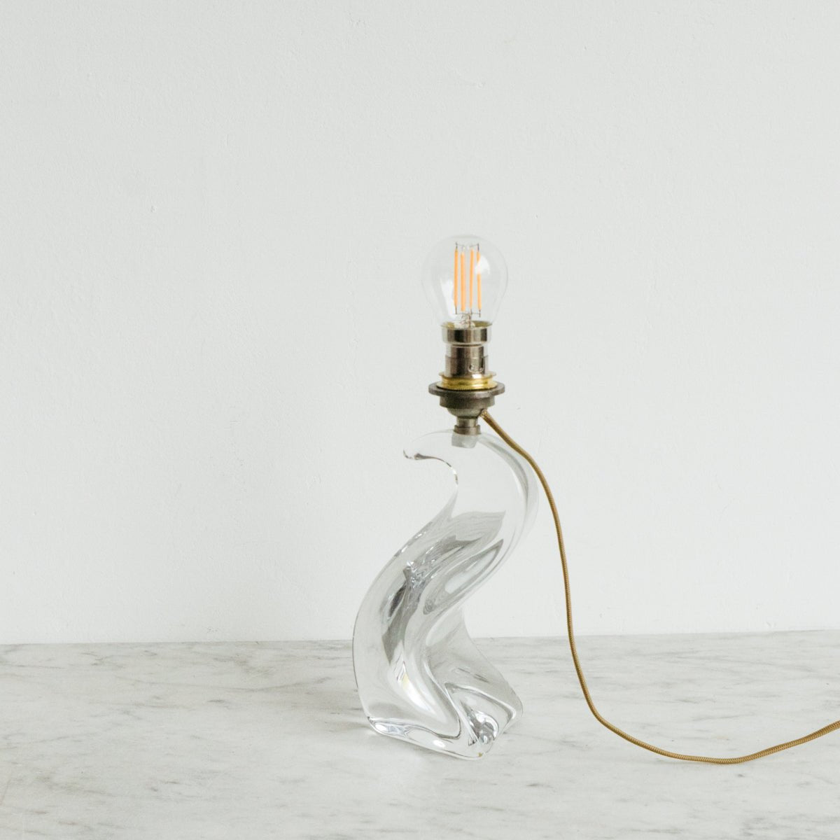St. Louis Crystal Accent Lamp - elsie green - Decor