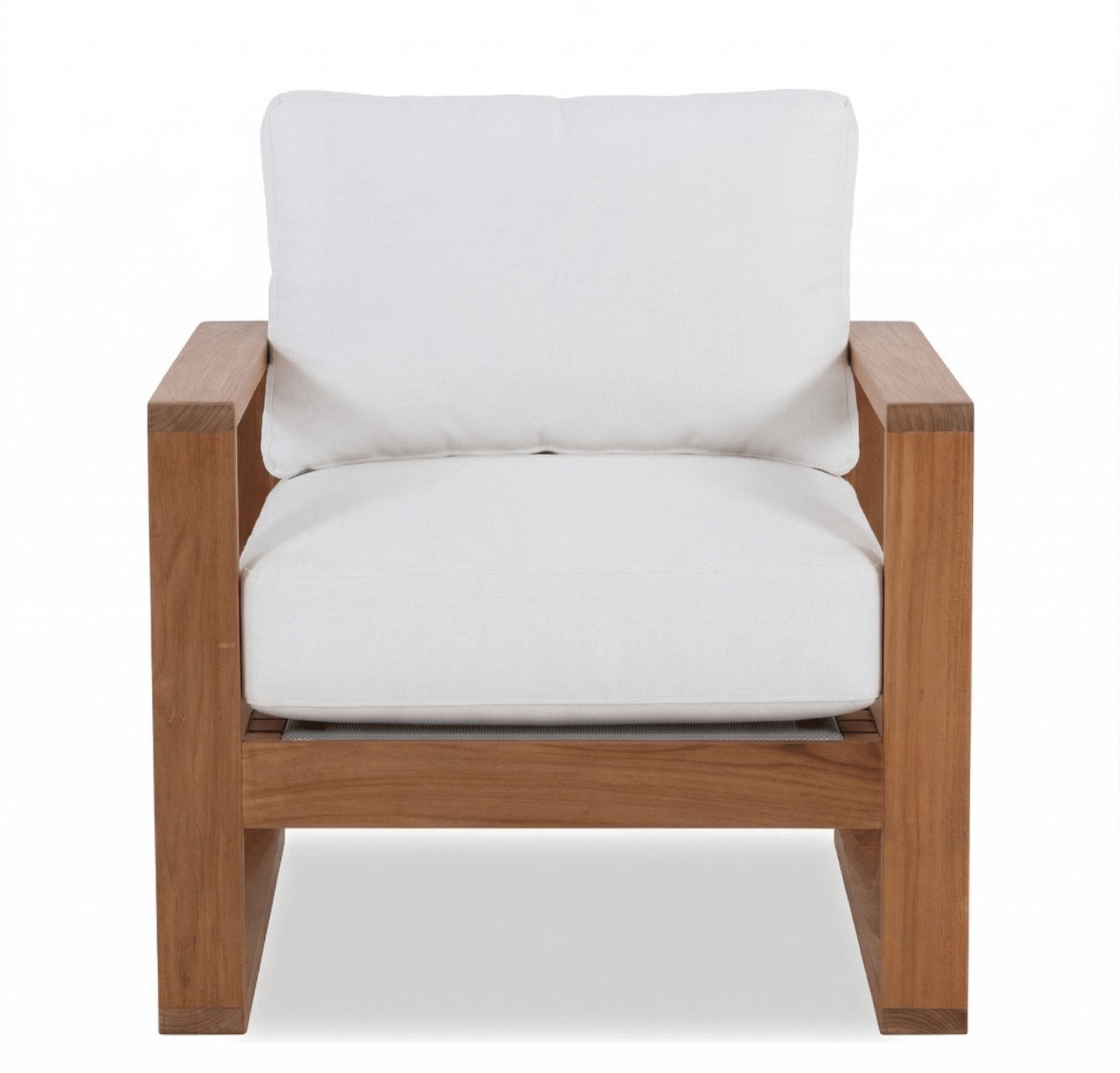 St. Tropez Outdoor Arm Chair and Ottoman - elsie green - furniture