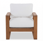 St. Tropez Outdoor Arm Chair and Ottoman - elsie green - furniture