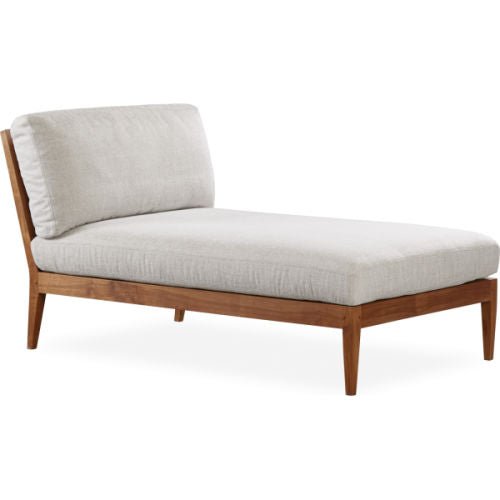 St. Tropez Outdoor Chaise with Cushions - elsie green - furniture