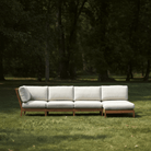 St. Tropez Outdoor Sectional Components with Cushions - elsie green - furniture