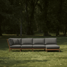 St. Tropez Outdoor Sectional Components with Cushions - elsie green - furniture