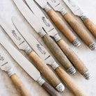 Stamped Horn Knife Set Of 9 - elsie green - The French Kitchen