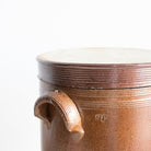 Stamped Stoneware Crock | Brown - elsie green - The French Kitchen