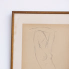 Standing Nude in Pencil | Emmanuel Gondouin 1923 - 24 - elsie green - art