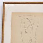 Standing Nude in Pencil | Emmanuel Gondouin 1923 - 24 - elsie green - art