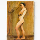 Standing Nude Oil Painting - elsie green - Art