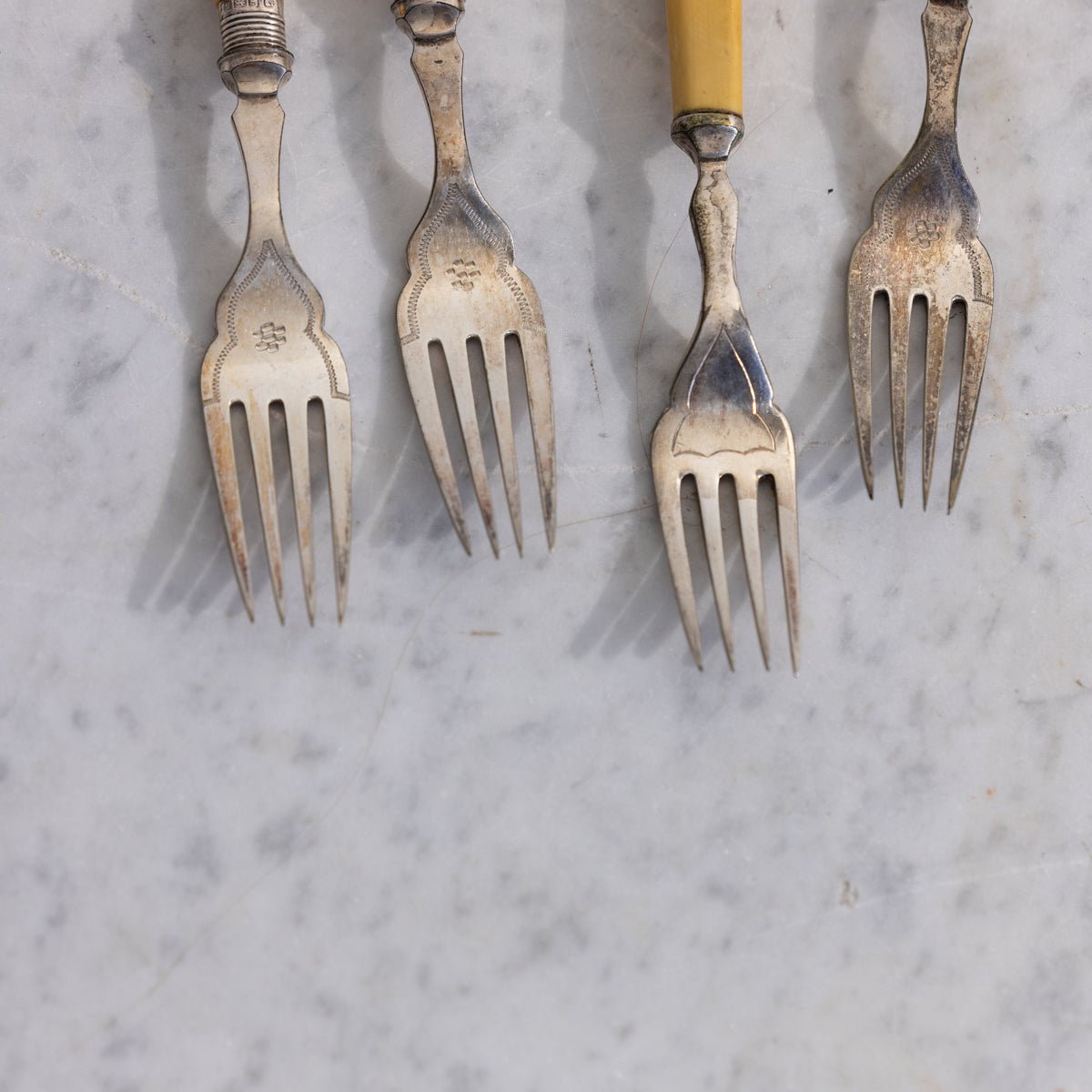 Sterling & Bone Fork Set of 4 - elsie green - the french kitchen