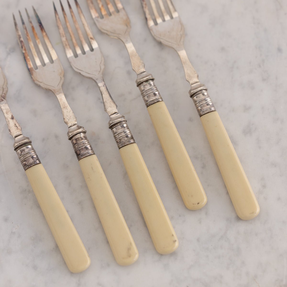 Sterling & Bone Fork Set of 5 - elsie green - the french kitchen