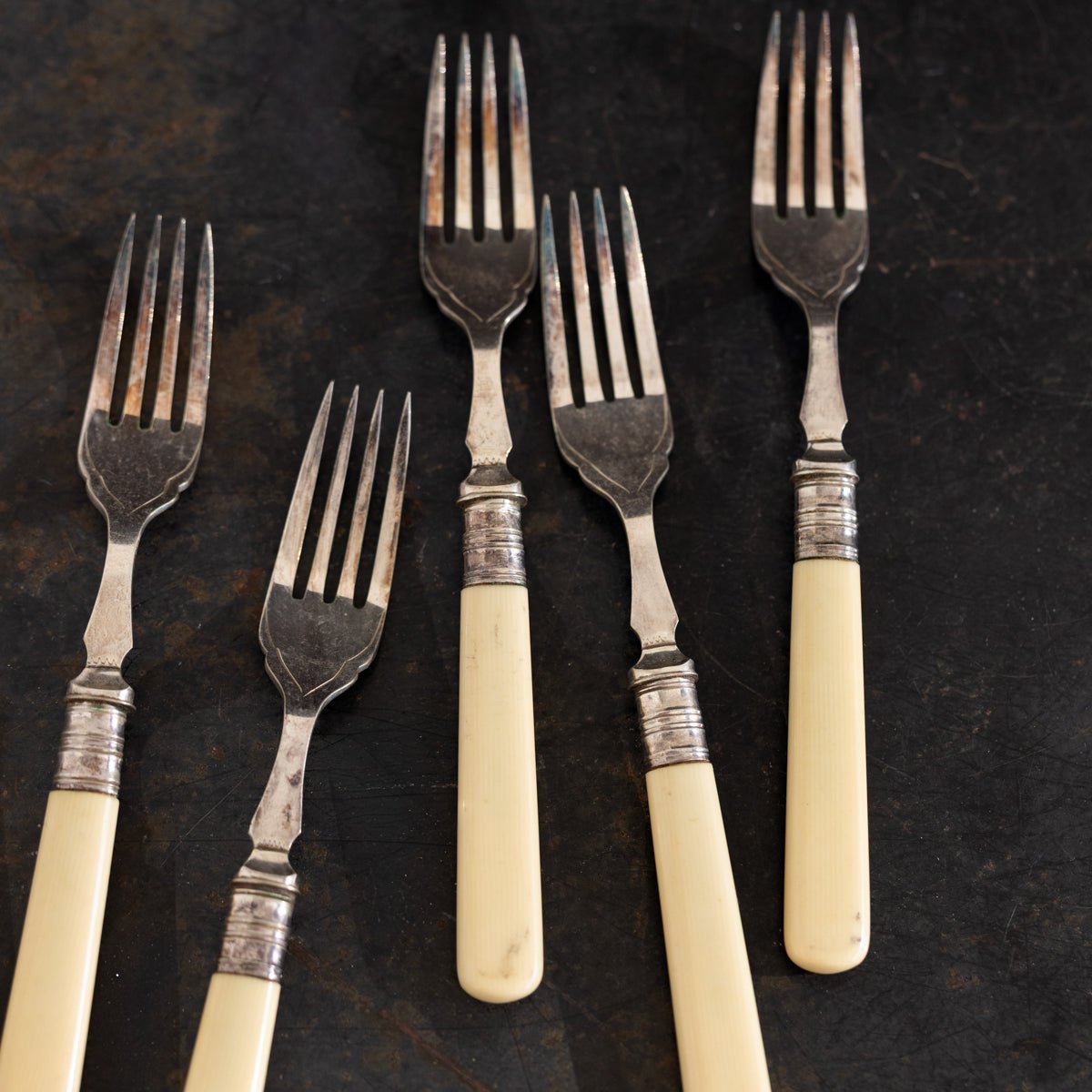 Sterling & Bone Fork Set of 5 - elsie green - the french kitchen