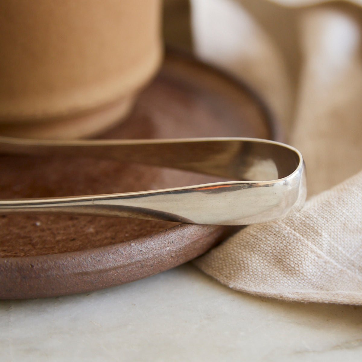 Sterling Silver Sugar Tongs | The Patrick Orbe Collection - elsie green - the french kitchen