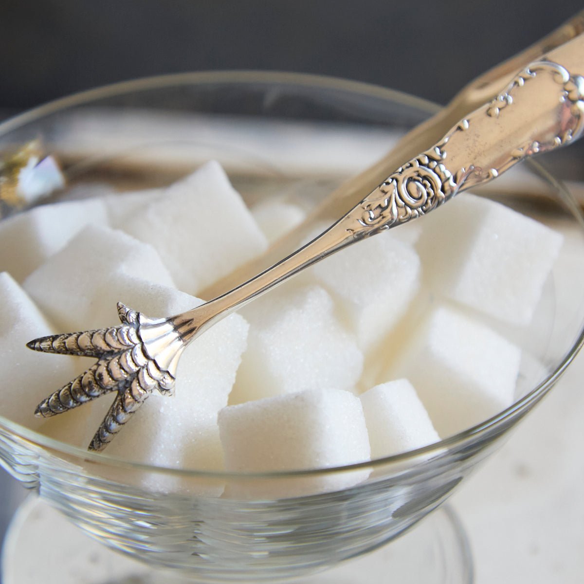 Sterling Silver Sugar Tongs | The Patrick Orbe Collection - elsie green - the french kitchen