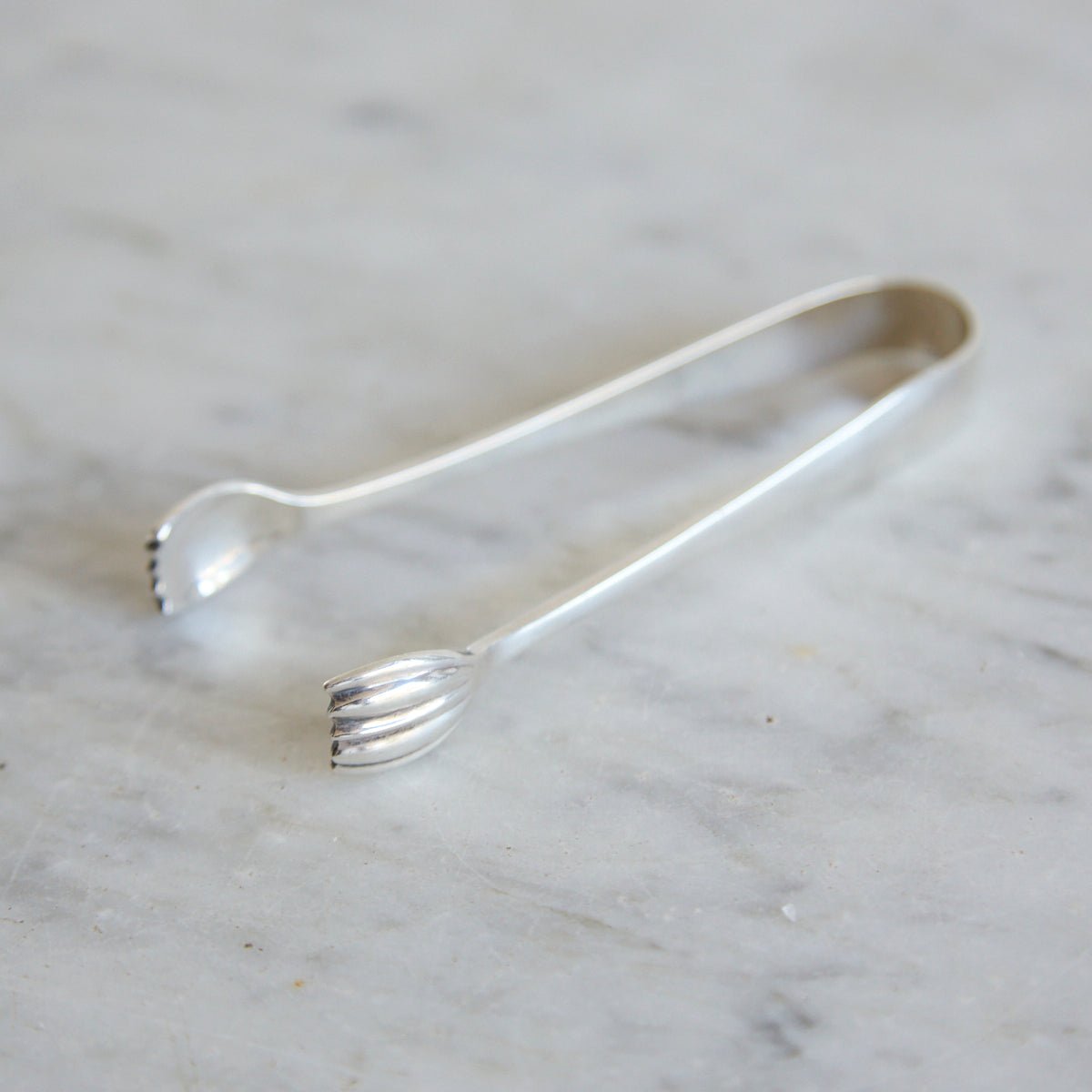 Sterling Silver Sugar Tongs | The Patrick Orbe Collection - elsie green - the french kitchen
