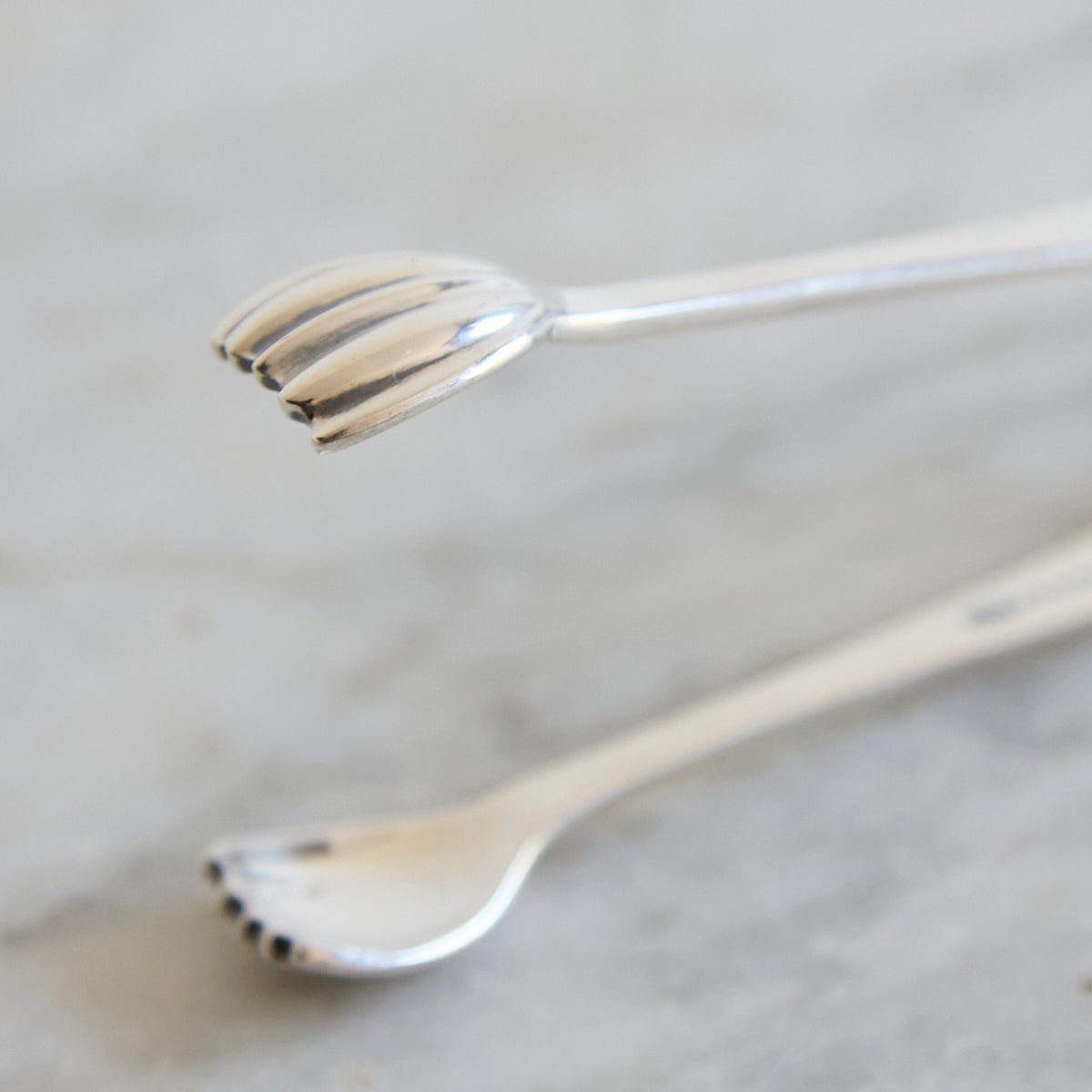 Sterling Silver Sugar Tongs | The Patrick Orbe Collection - elsie green - the french kitchen