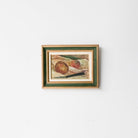 Still Life With Apple Oil Painting | Dated 1944 - elsie green - Art