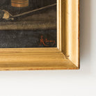 Still Life With Candlelight Oil Painting - elsie green - Art