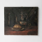 Still Life With Carafe Oil Painting - elsie green - Art