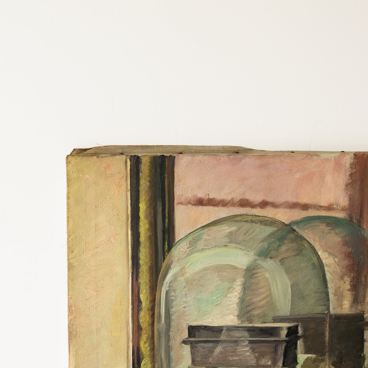 Still Life With Clock Oil Painting - elsie green - Art