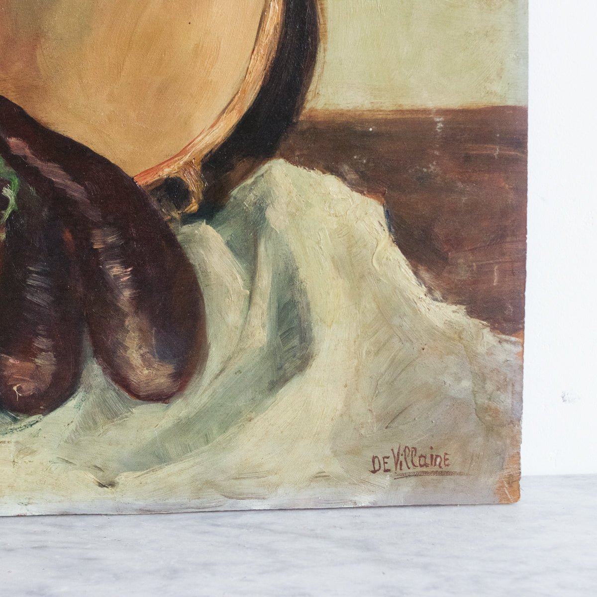 Still Life with Copper Jam Pot Oil Painting - elsie green - art