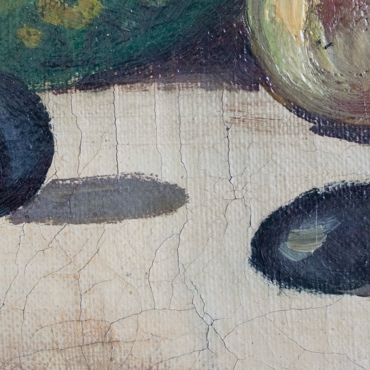 Still Life With Fruit And Olives Oil Painting - elsie green - Art