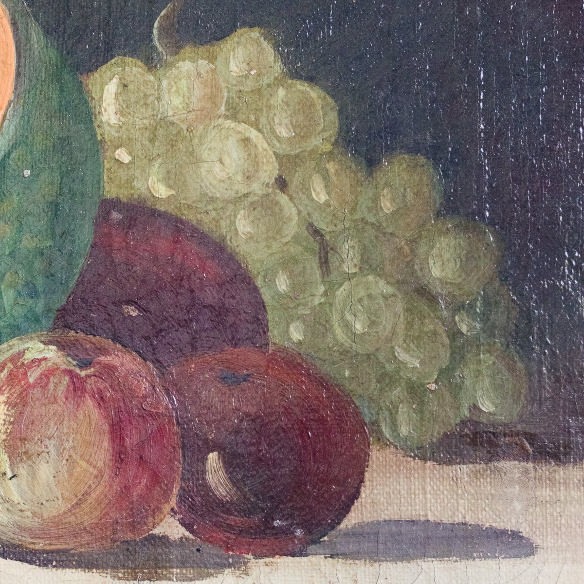 Still Life With Fruit And Olives Oil Painting - elsie green - Art