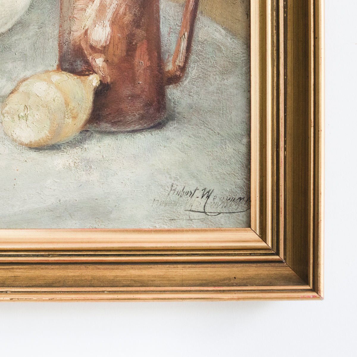 Still Life with Grapes and Pears Oil Painting - elsie green - art