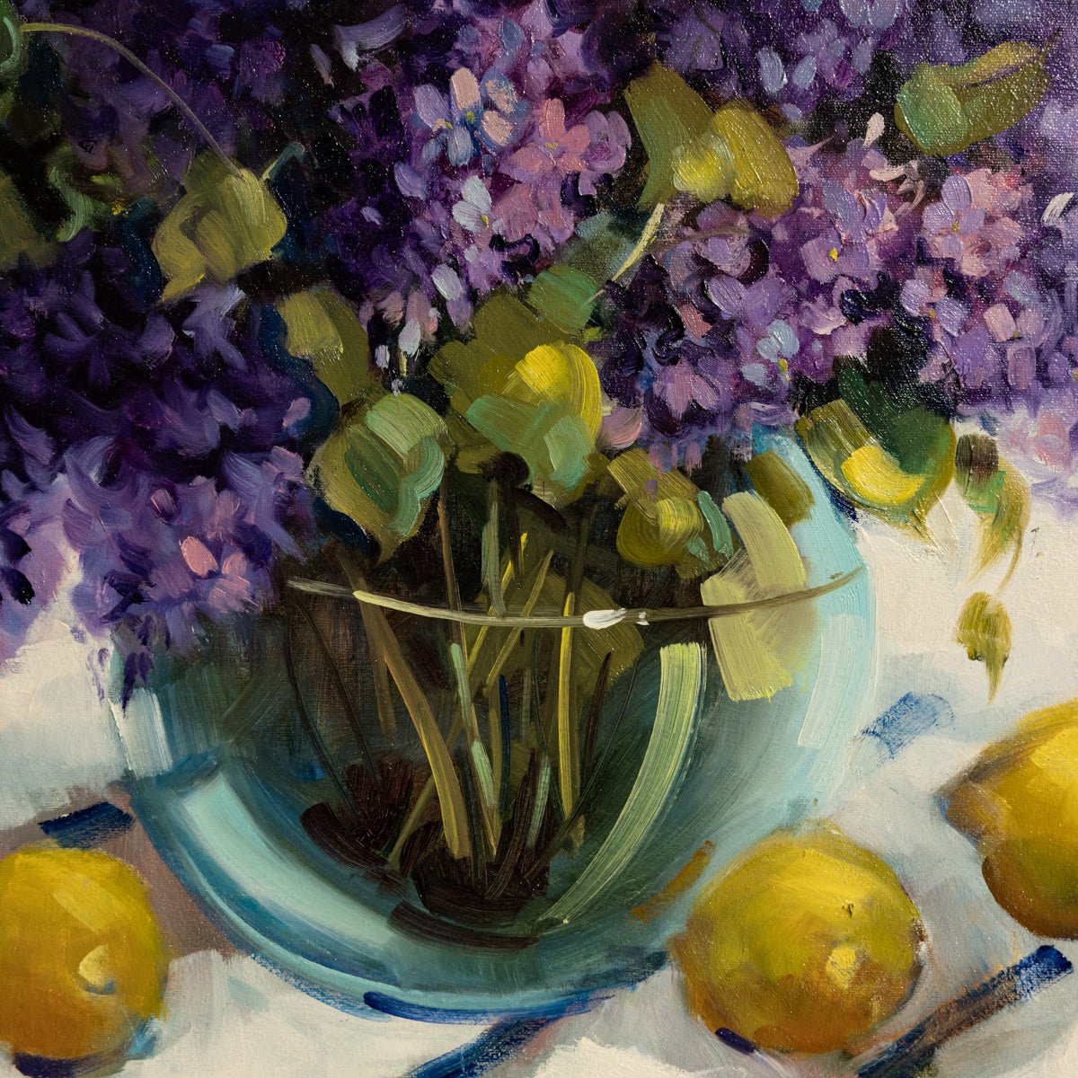 Still Life with Lilacs and Lemons | Hedi Moran - elsie green - art