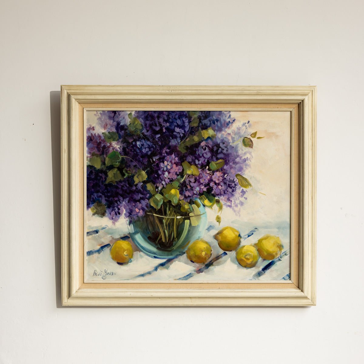 Still Life with Lilacs and Lemons | Hedi Moran - elsie green - art