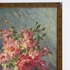 Still Life with Pink Flowers Oil Painting - elsie green - art